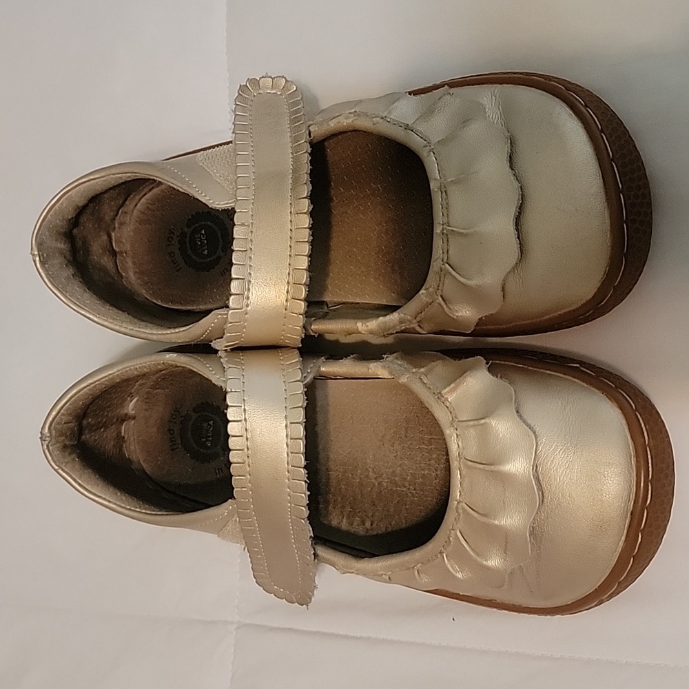 Livie and Luca Gold Shoes